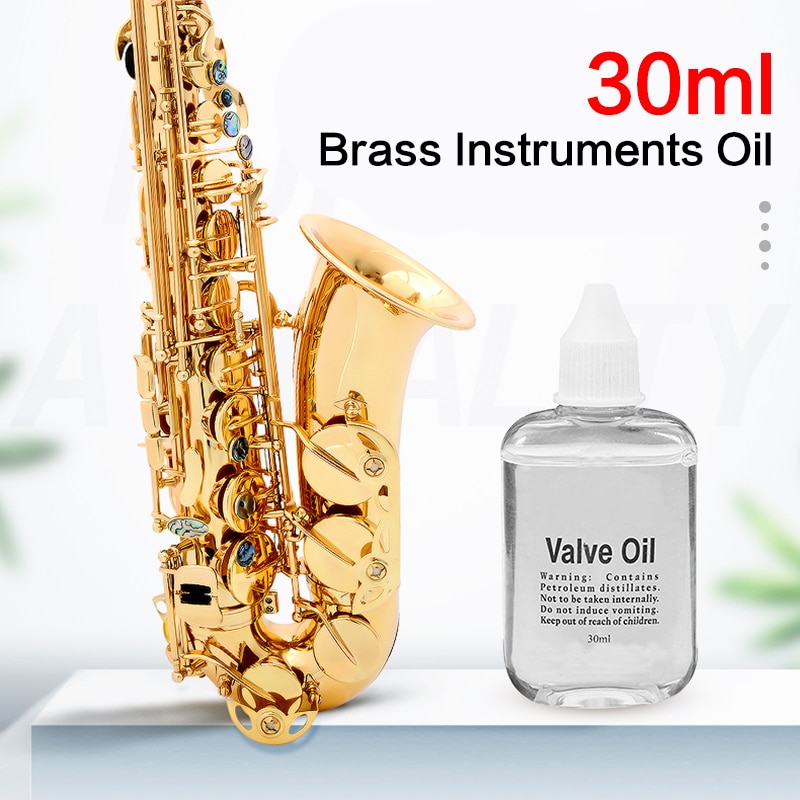30ml Valve Lubricating Oil for Saxophone Clarinet Flute Trumpet Horn Brass Instruments