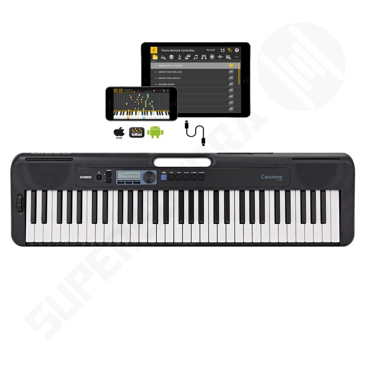 Casio CT-S300 Casiotone 61-Key Touch Sensitive Portable Keyboard