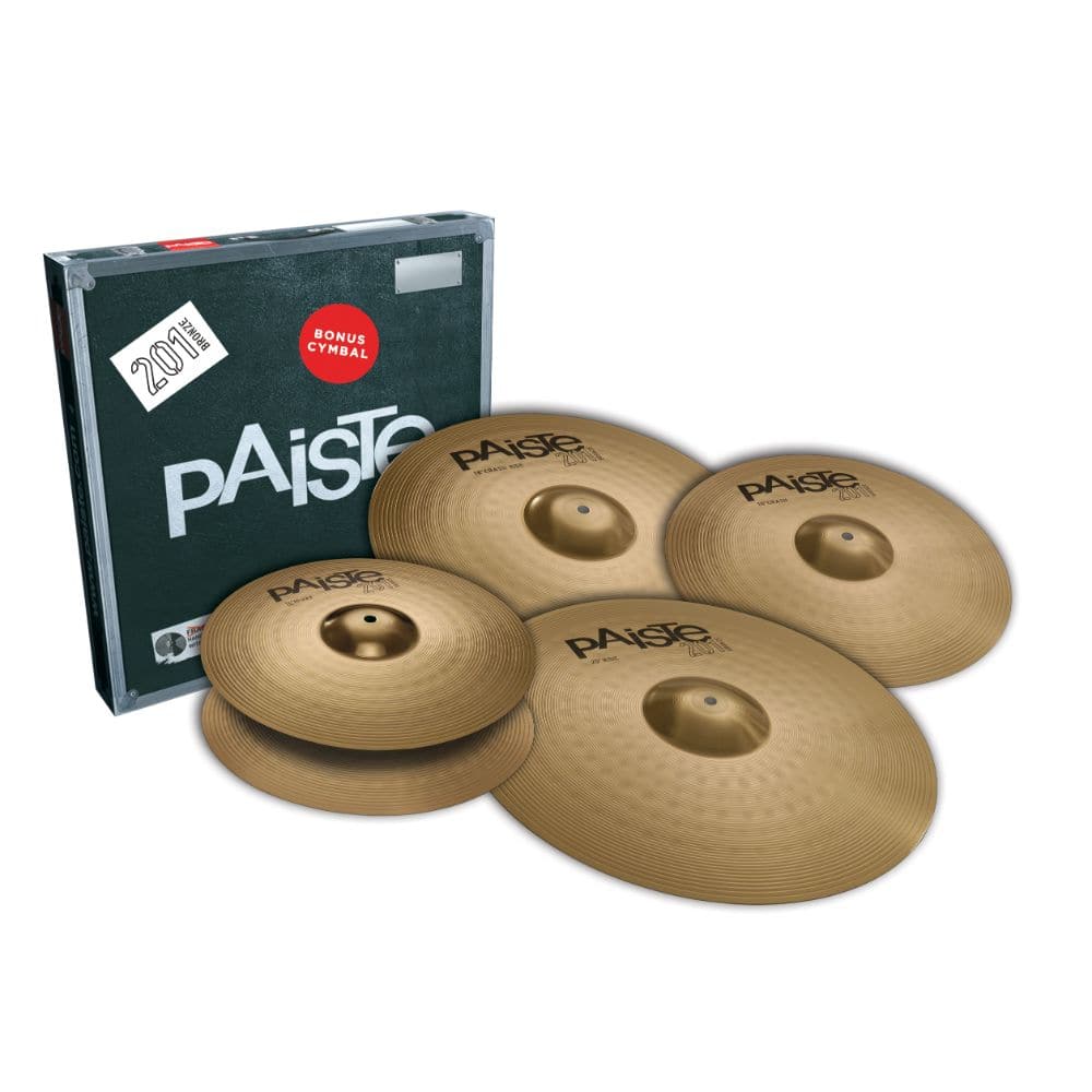 Paiste 201 Bronze Universal Cymbal Set