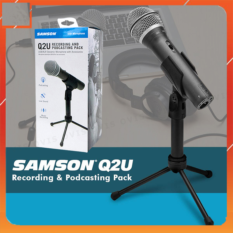 Samson Q2U Recording & Podcasting Pack
