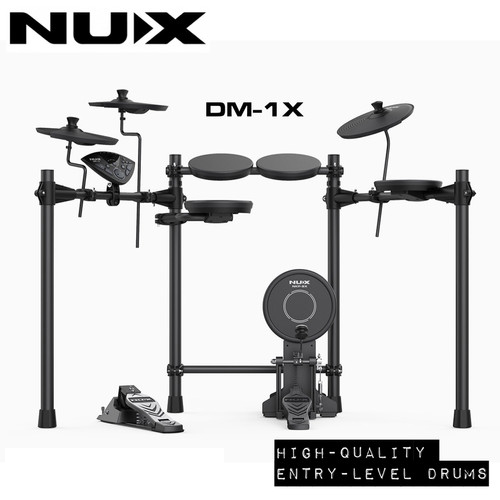 NUX DM-1X 5 Piece Digital Electronic Drum Set