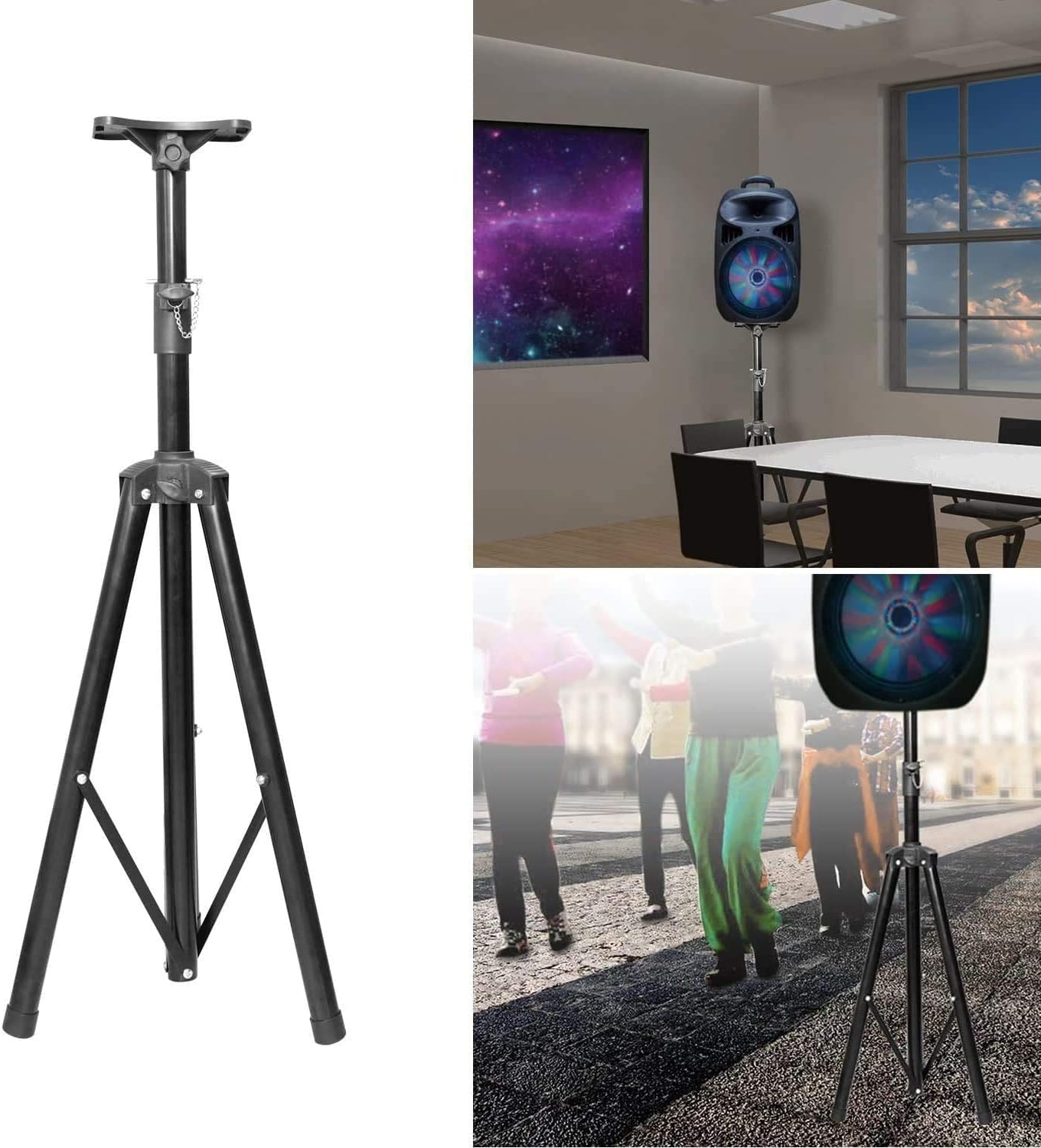 Speaker Metal Tripod Stand (1Pc) SPS-502M