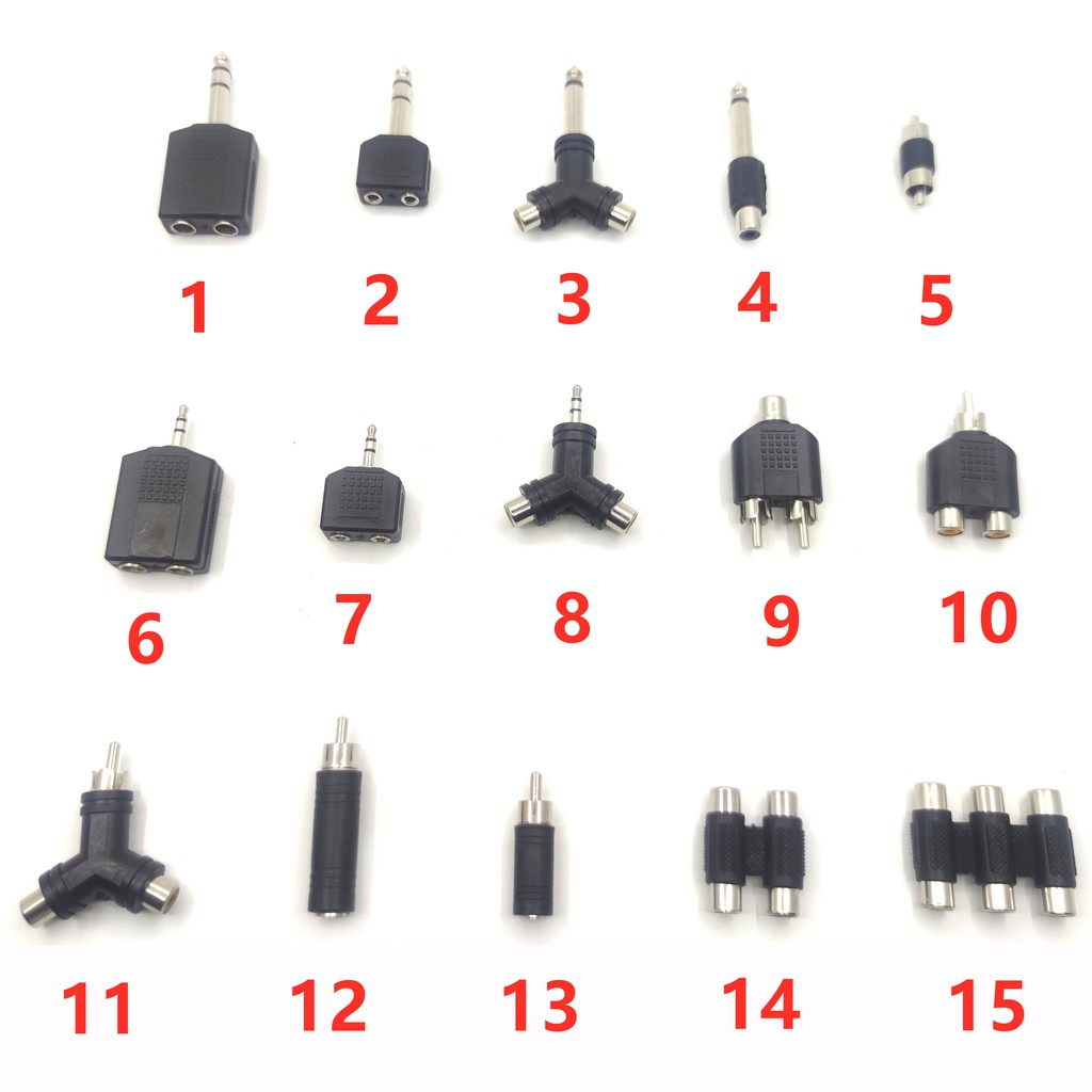 All Types Connector Jacks  & Converters