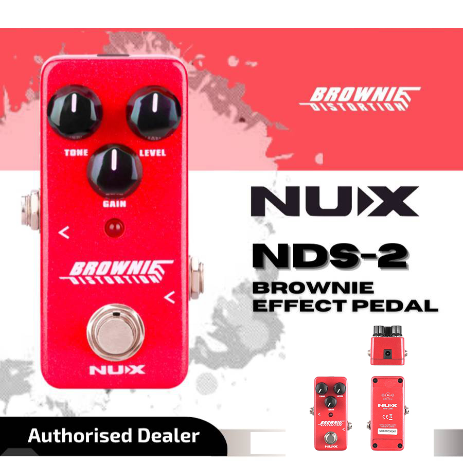 NUX NDS-2 Mini Core Brownie Distortion Guitar Effects Pedal