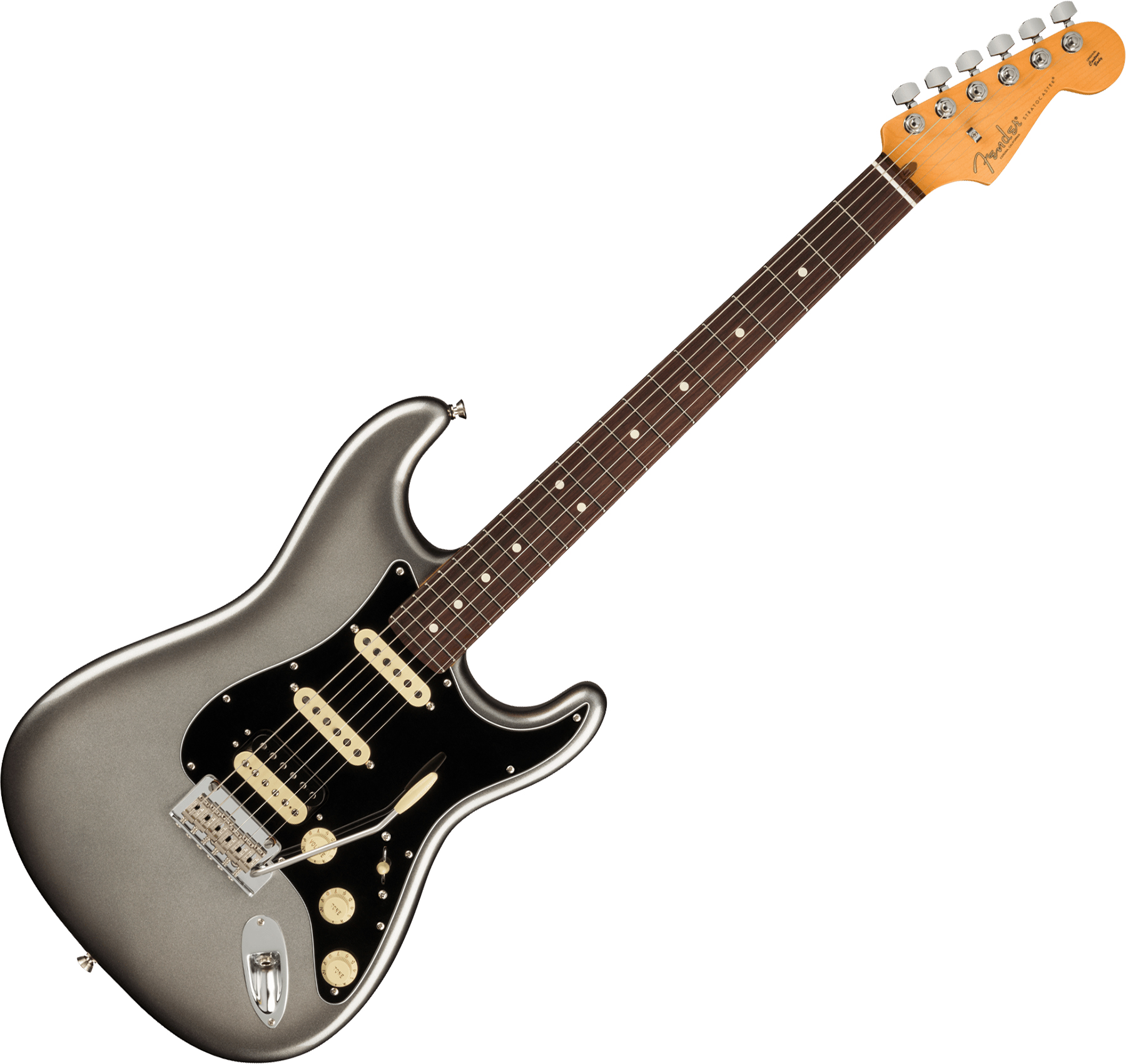Fender American Professional II Series Stratocaster Solid Body Electric Guitar Mercury