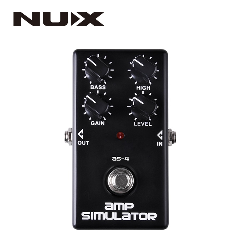 Nux As4 Model Amp Simulator Guitar Pedal
