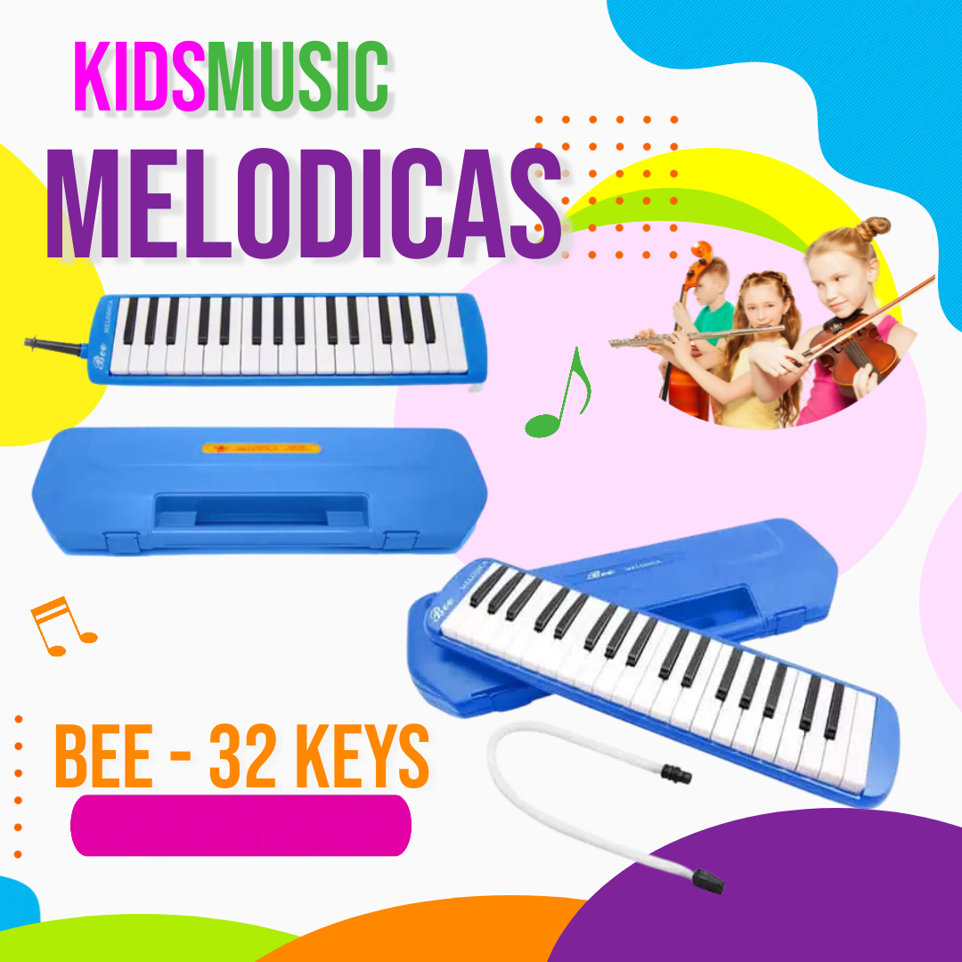 BEE BM-32K 32 Key Melodion Student Melodica/pianica (With carrying Box ,cleaning cloth..)