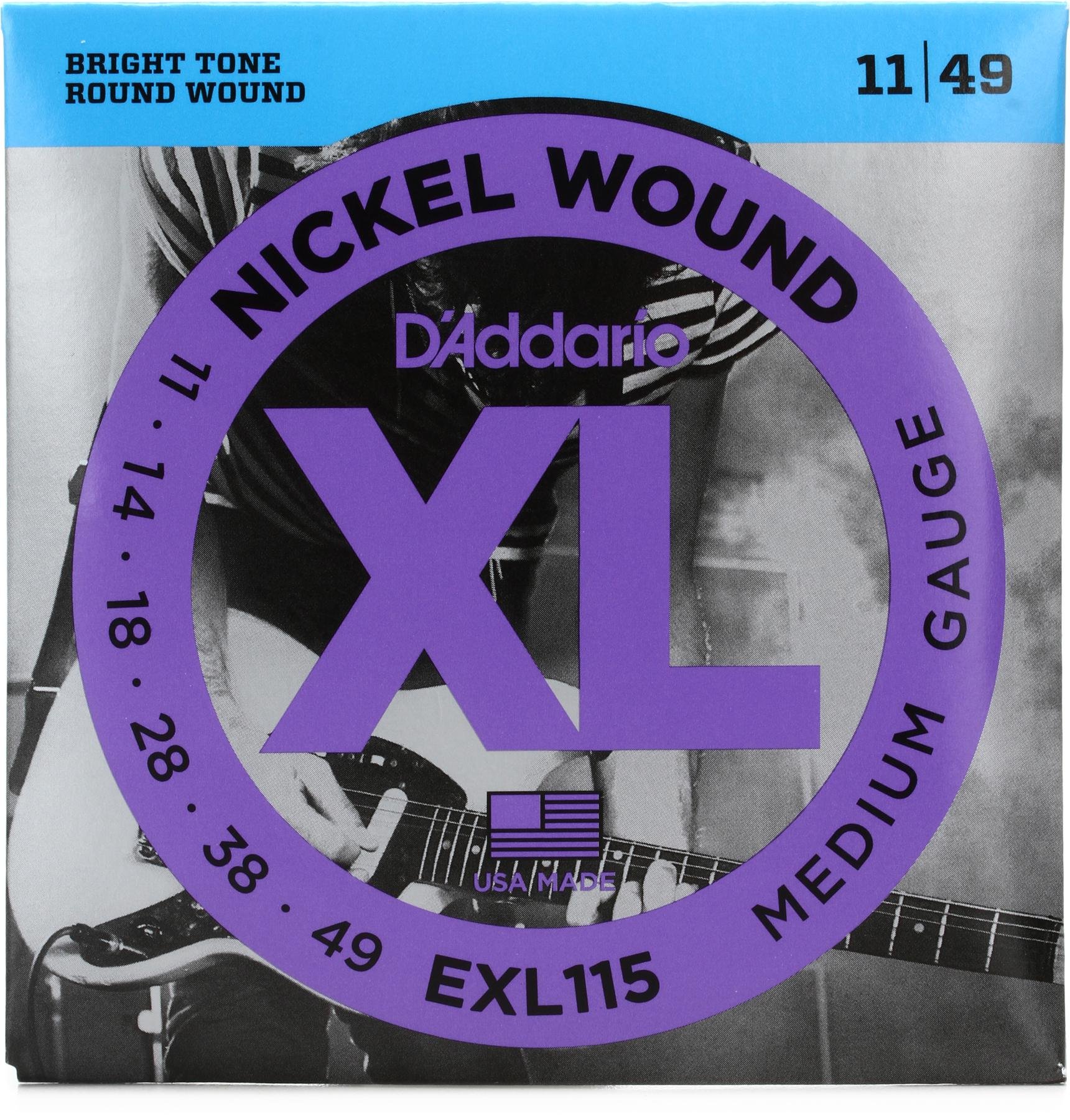 D'Addario EXL115 Electric  Guitar Strings Set(.011)