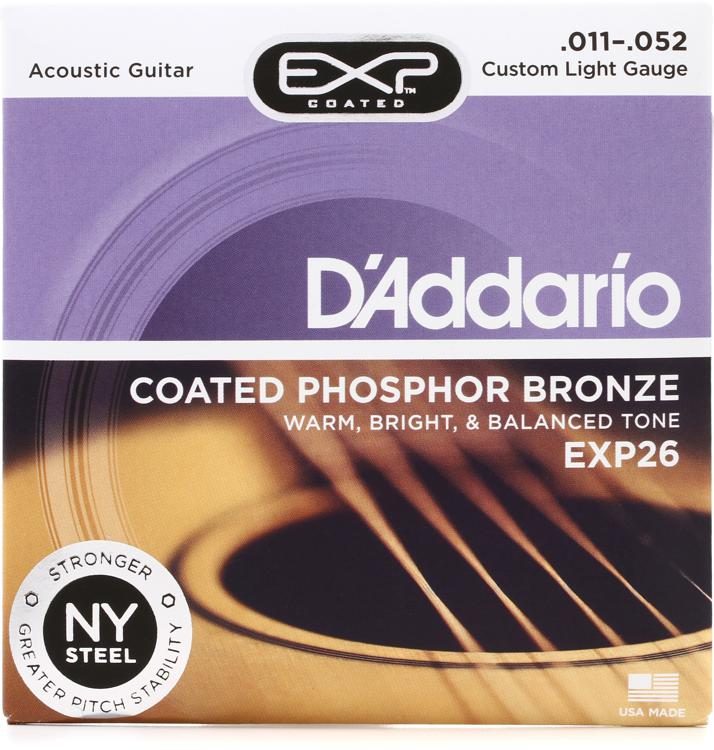 D'Addario Acoustic Guitar String Set - EXP26