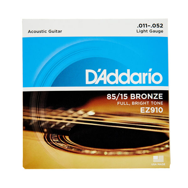 D'Addario Acoustic Guitar  Strings Set - EZ910