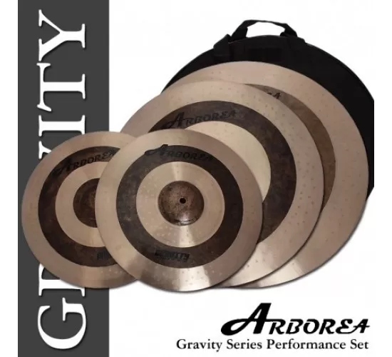 Arborea Gravity Cymbal Set (14+16+20+Bag+Box)