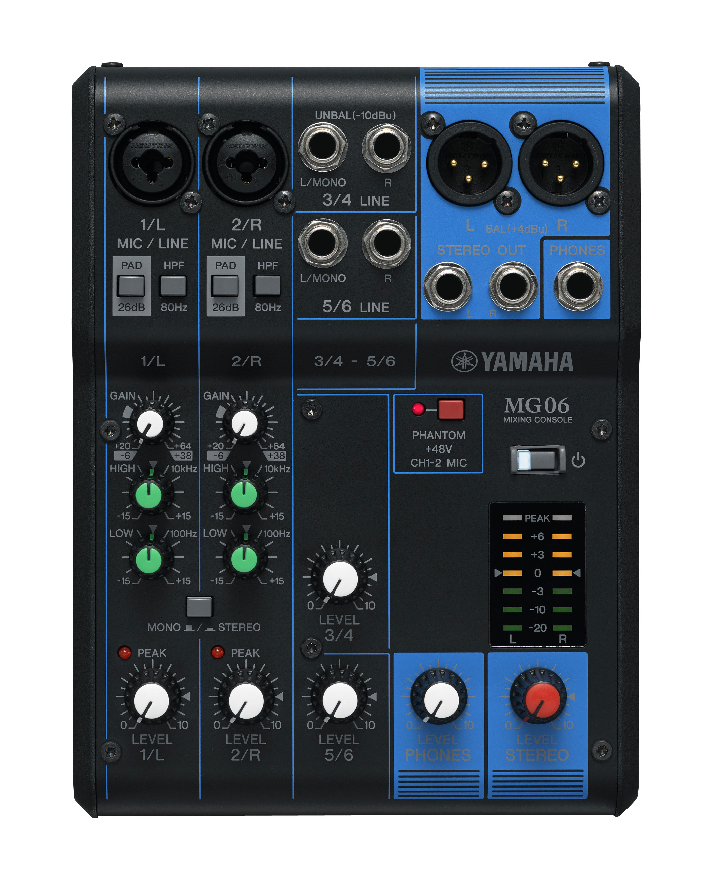 Yamaha MG 06 Analog Mixer