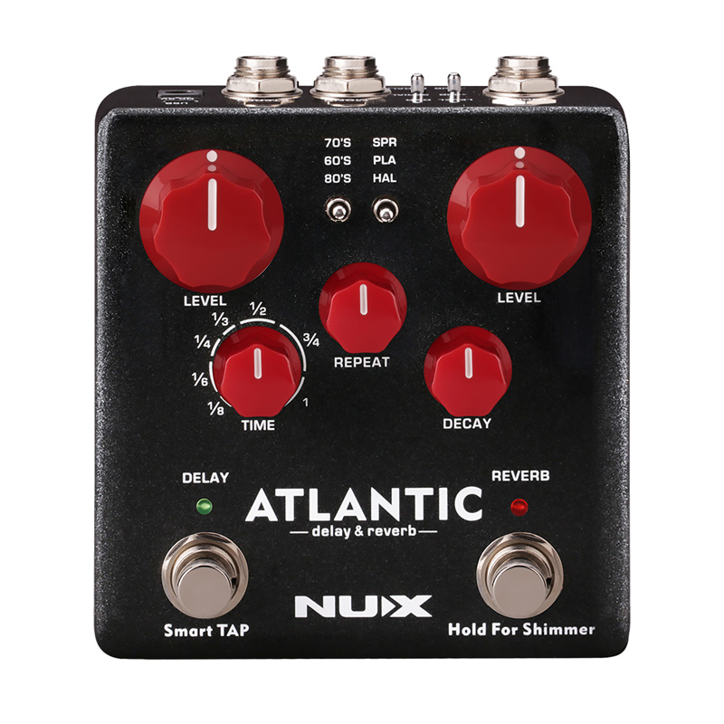 NUX NDR-5 Atlantic (Delay & Reverb) Stomp Boxes
