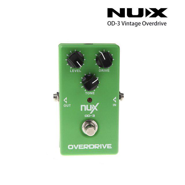Nux OD 3 Vintage Overdrive Guitar Effects Pedal