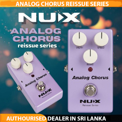NUX Analog Chorus Reissue Series Pedal with Pure Analog Bucket Brigade Circuit
