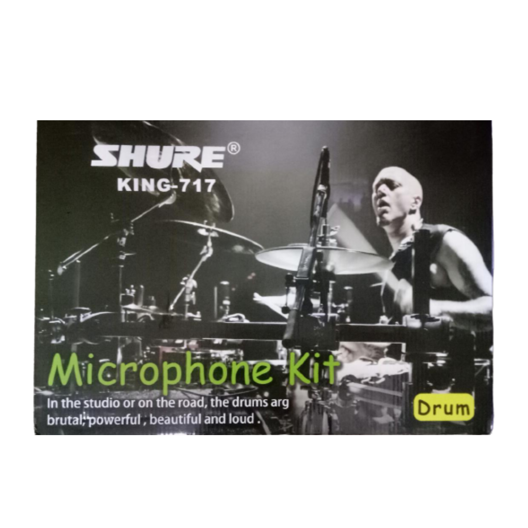 Shure King 717 / 7 Piece Drum Mic Kit