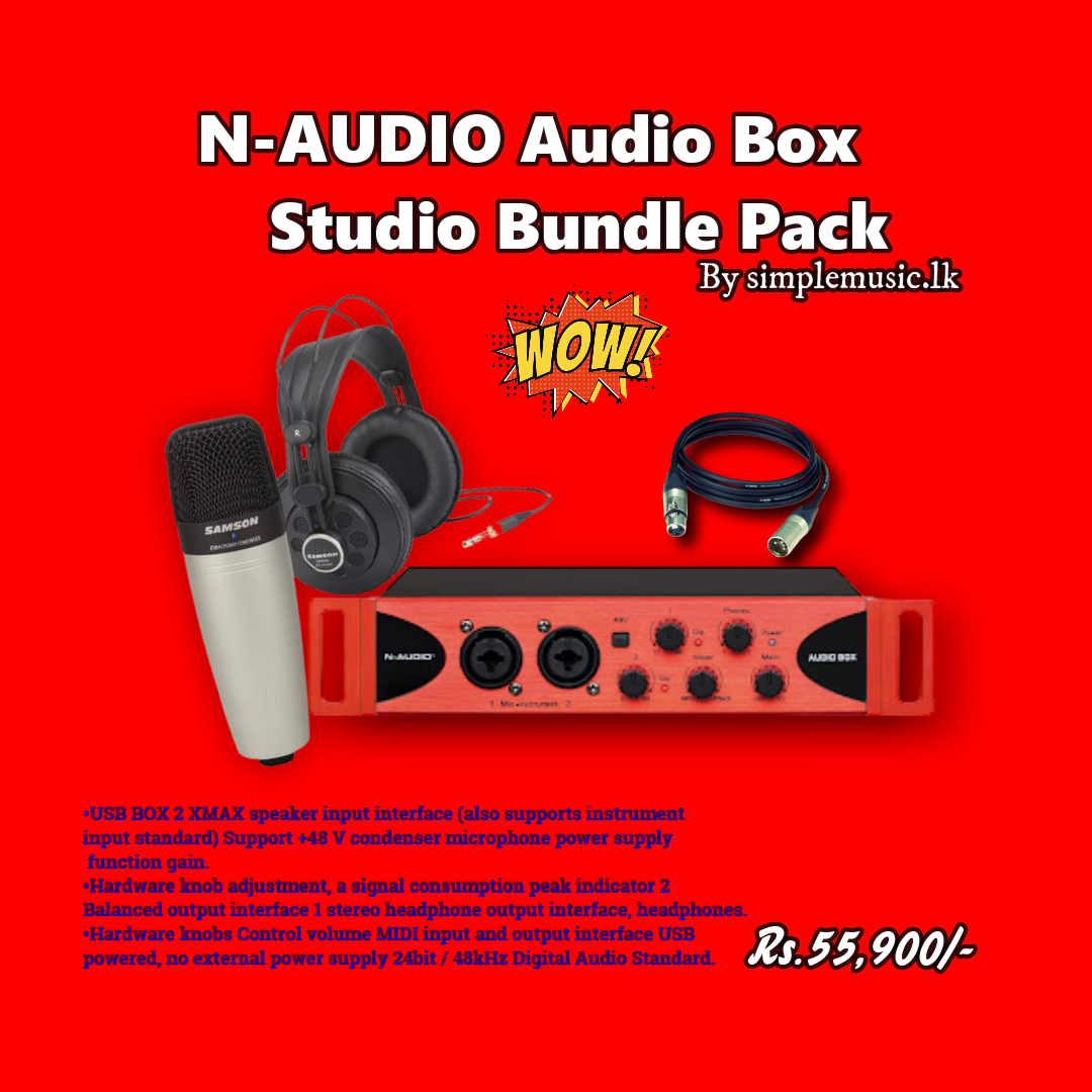 N Audio - Audio Box Studio Interface Bundle 2 For Windows 7 Users