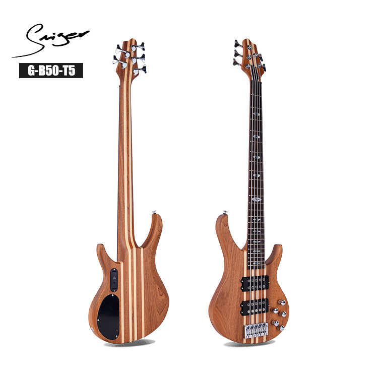 Smiger 5 String Electric Active Bass Guitar