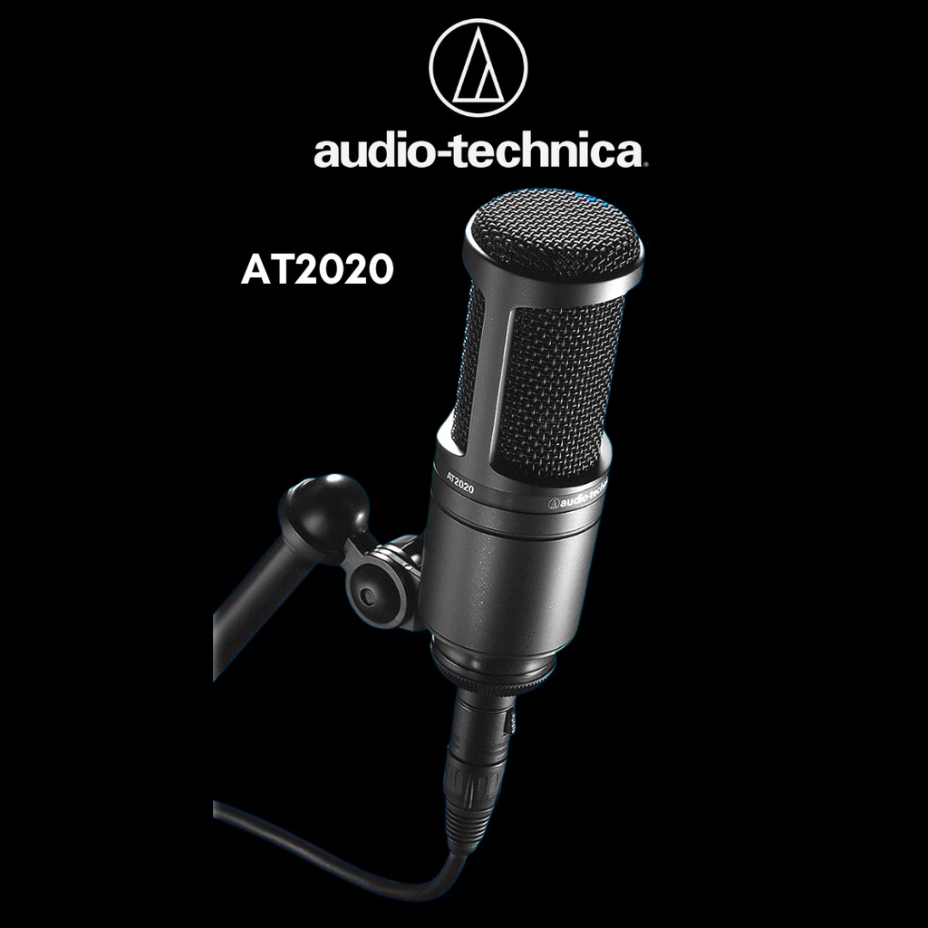 Audio Technica AT2020 Studio Condenser Microphone