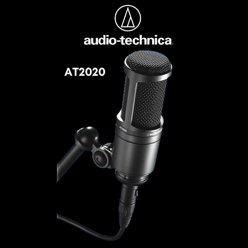 Cardioid Condenser Microphone, AT2020, Audio-Technica