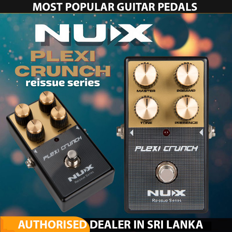 NUX Plexi Crunch Guitar Distortion Effect Pedal With High Gain Distortion