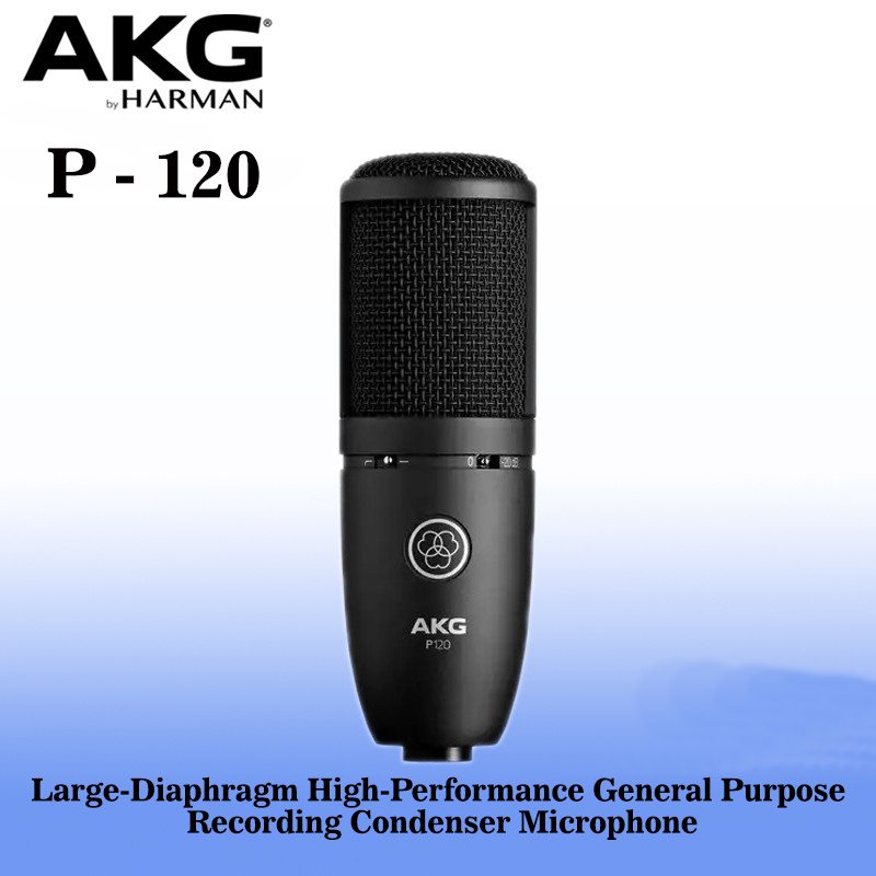 AKG P120 Large-Diaphragm High-Performance General Purpose Recording Condenser Microphone