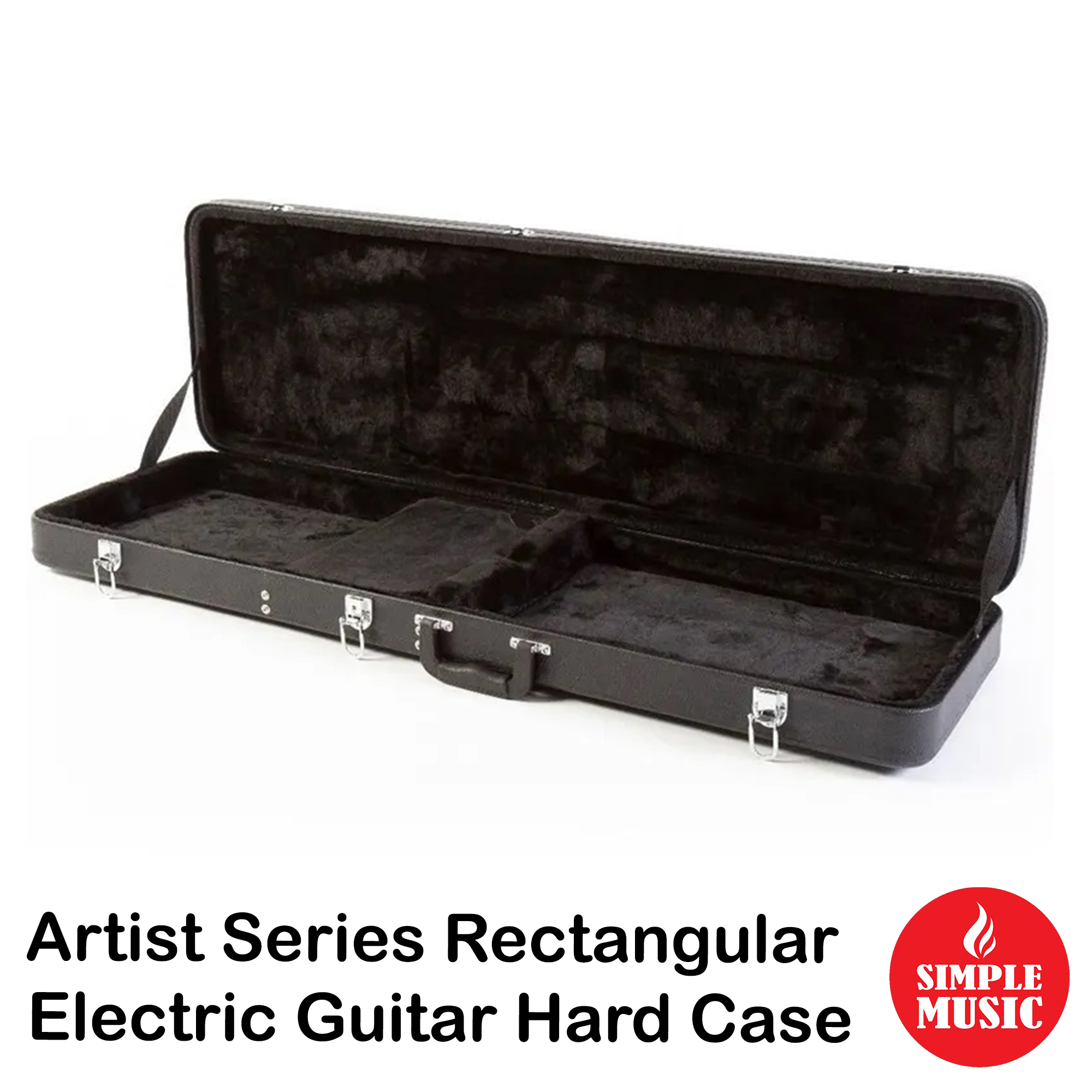 Artist Series Rectangular Electric Bass Guitar Hard Case