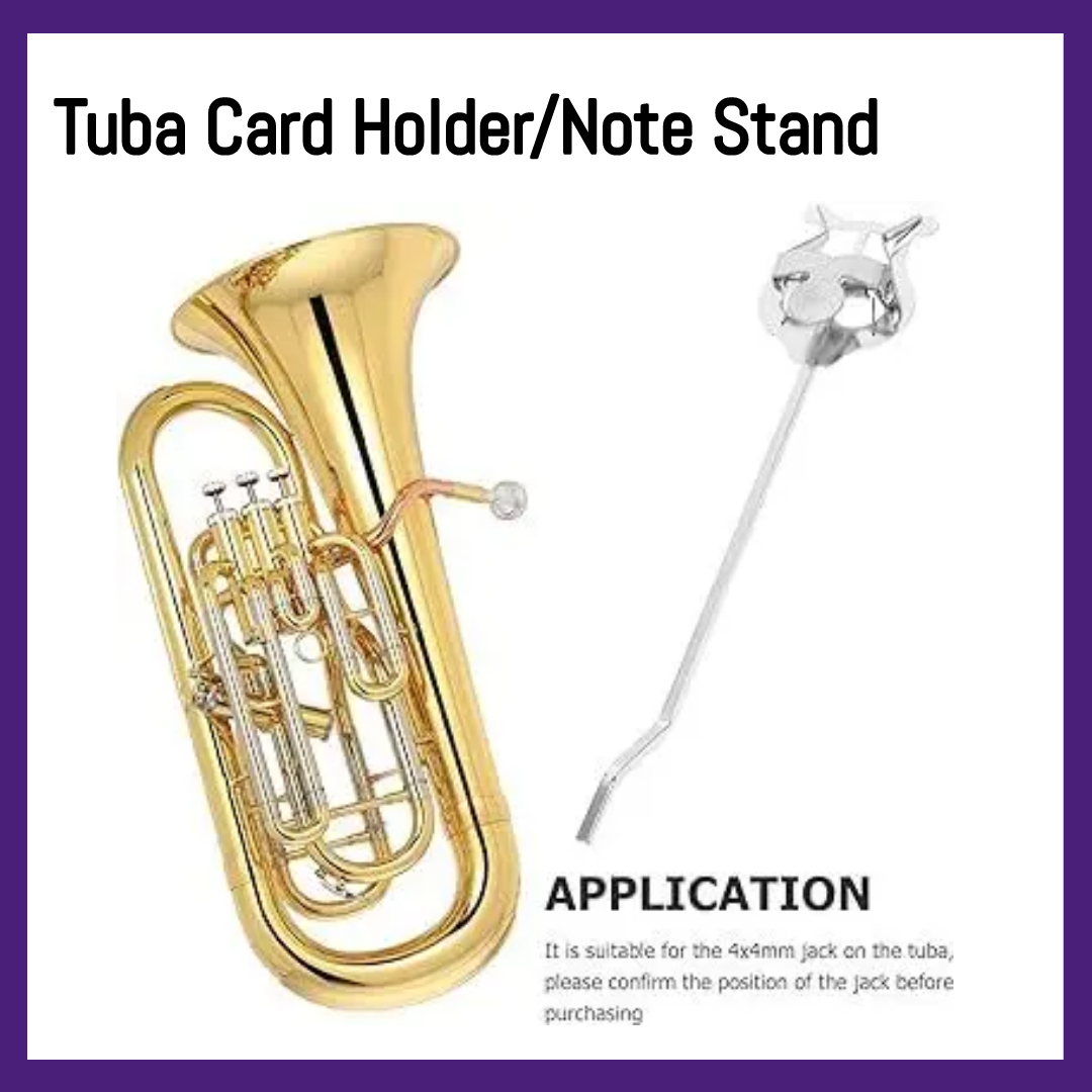 Tuba Card Holder(Note Stand)