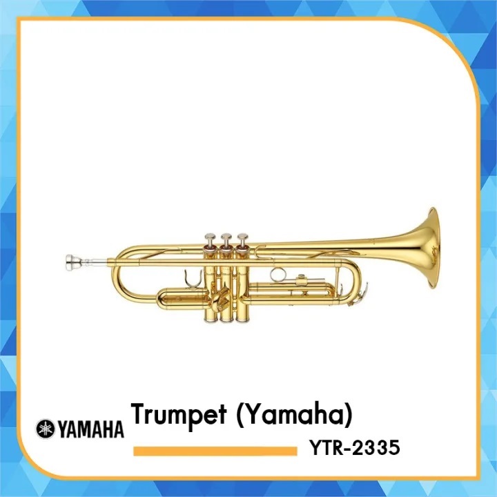 Yamaha YTR-2335 Series Bb Gold Lacquered Trumpet