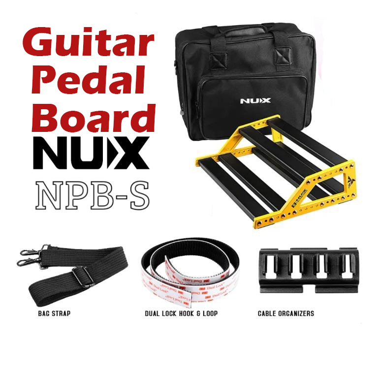 NUX NPB-S Bumblebee Manageable Guitar Pedalboard With Bag(Small)
