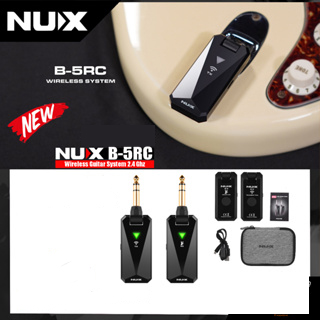 NUX B-5RC Wireless Guitar System with Charging Case - Auto Match, Mute Function