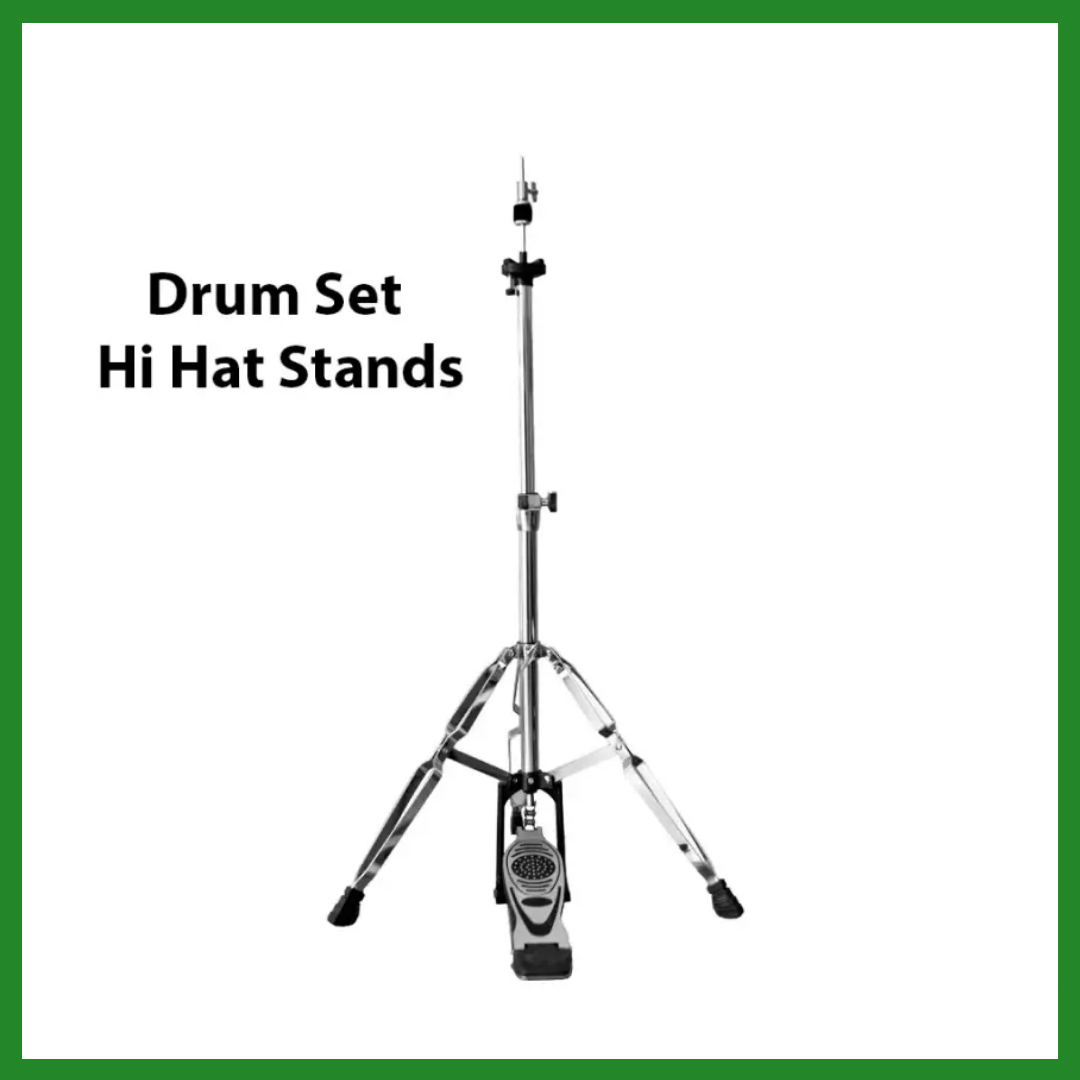 High Quality Double Braced Hi Hat Stand-Nickel