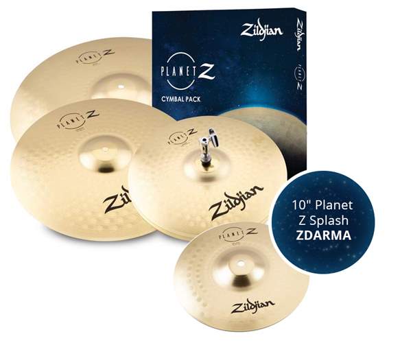 ZILDJIAN Planet Z 4 Cymbal pack + 10